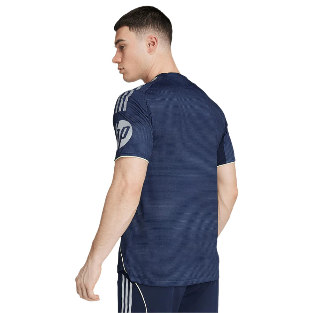 adidas Alaba Real Madrid 25/26 Away Jersey w/ Champions League Patches (Legend Ink)