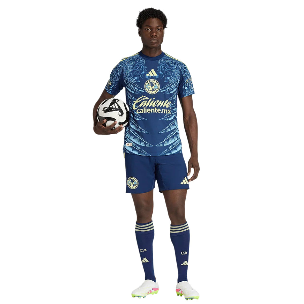 adidas Men's Club América 25/26 Authentic Away Jersey (Blue)
