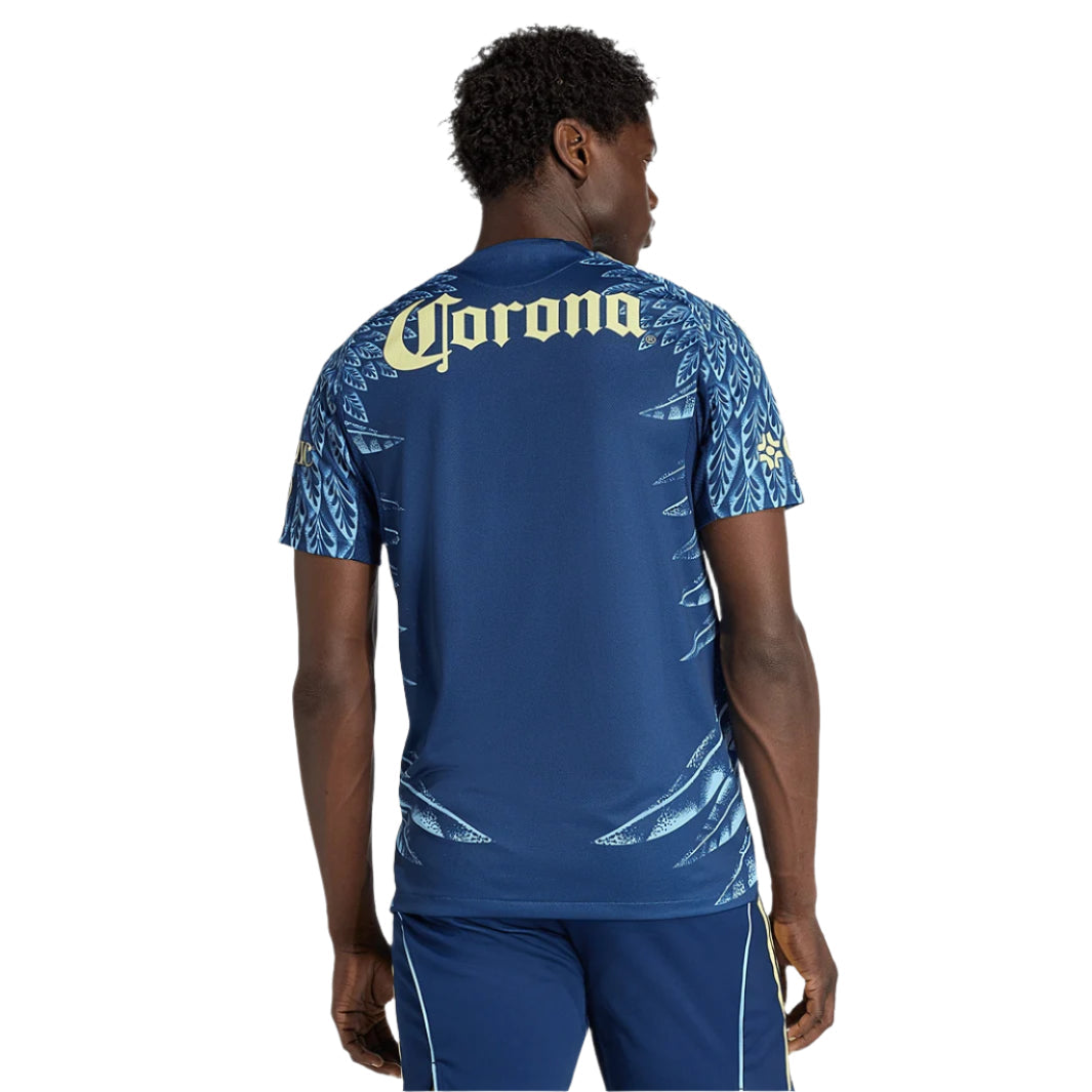 adidas R. Juarez Men's Club América 25/26 Authentic Away Jersey (Blue)