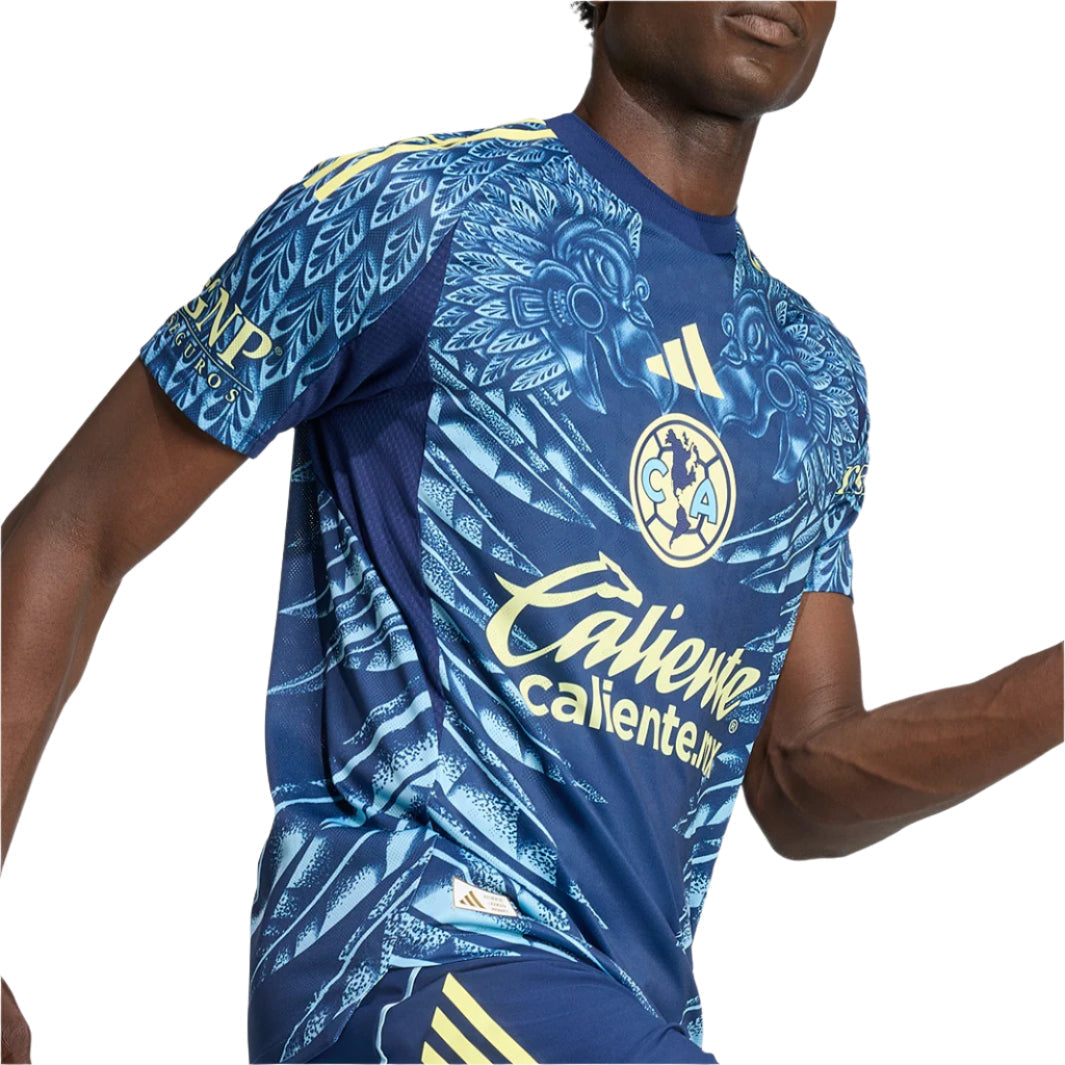 adidas Araujo Men's Club América 25/26 Authentic Away Jersey (Blue)