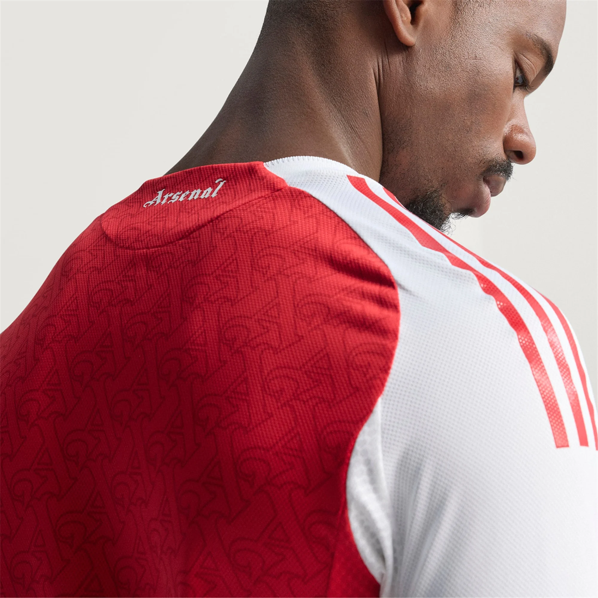 adidas Albert Lokonga Arsenal FC Authentic Home Jersey 25/26 w/ EPL Patch (Better Scarlet/White