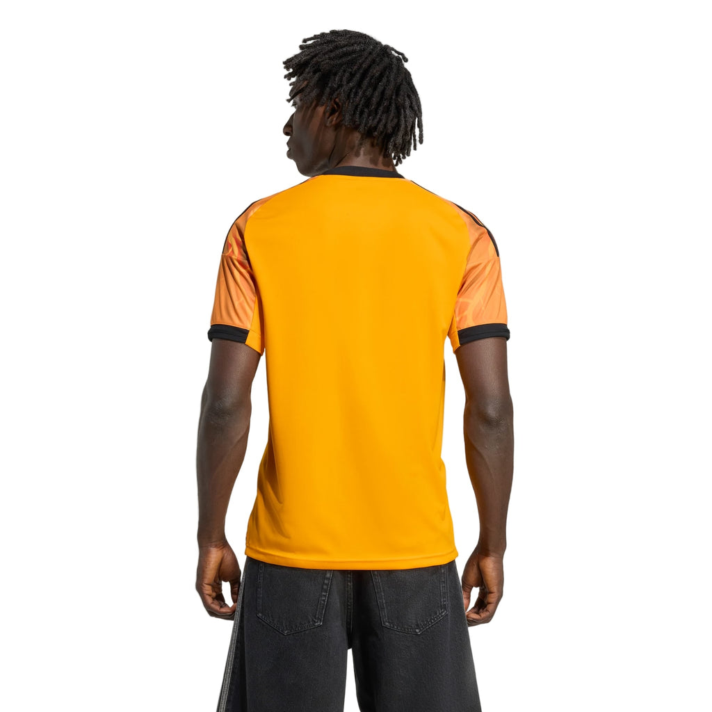 adidas Roma Bryan Cristante Away Jersey w/ Europa League Patches 25/26 (Orange/Black)