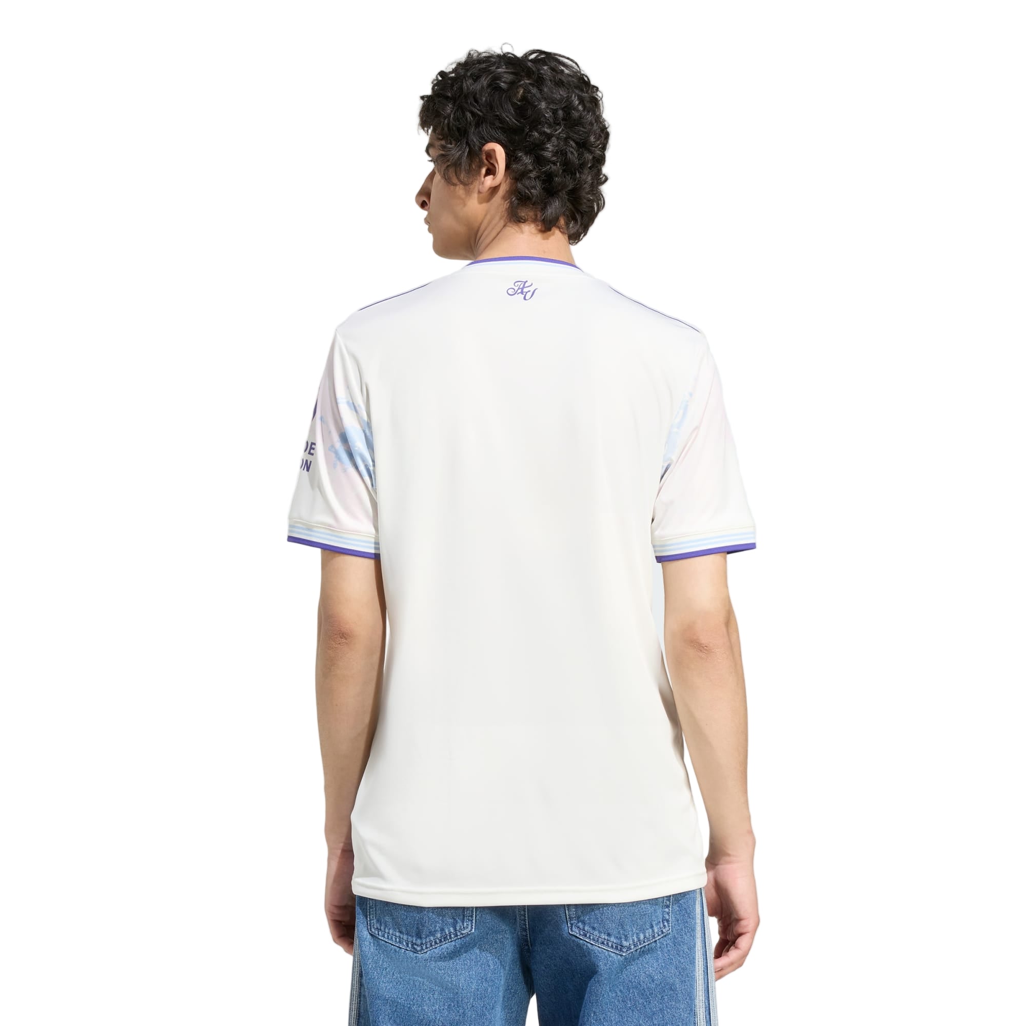 adidas Men's Aston Villa FC 25/26 Third Jersey (White)