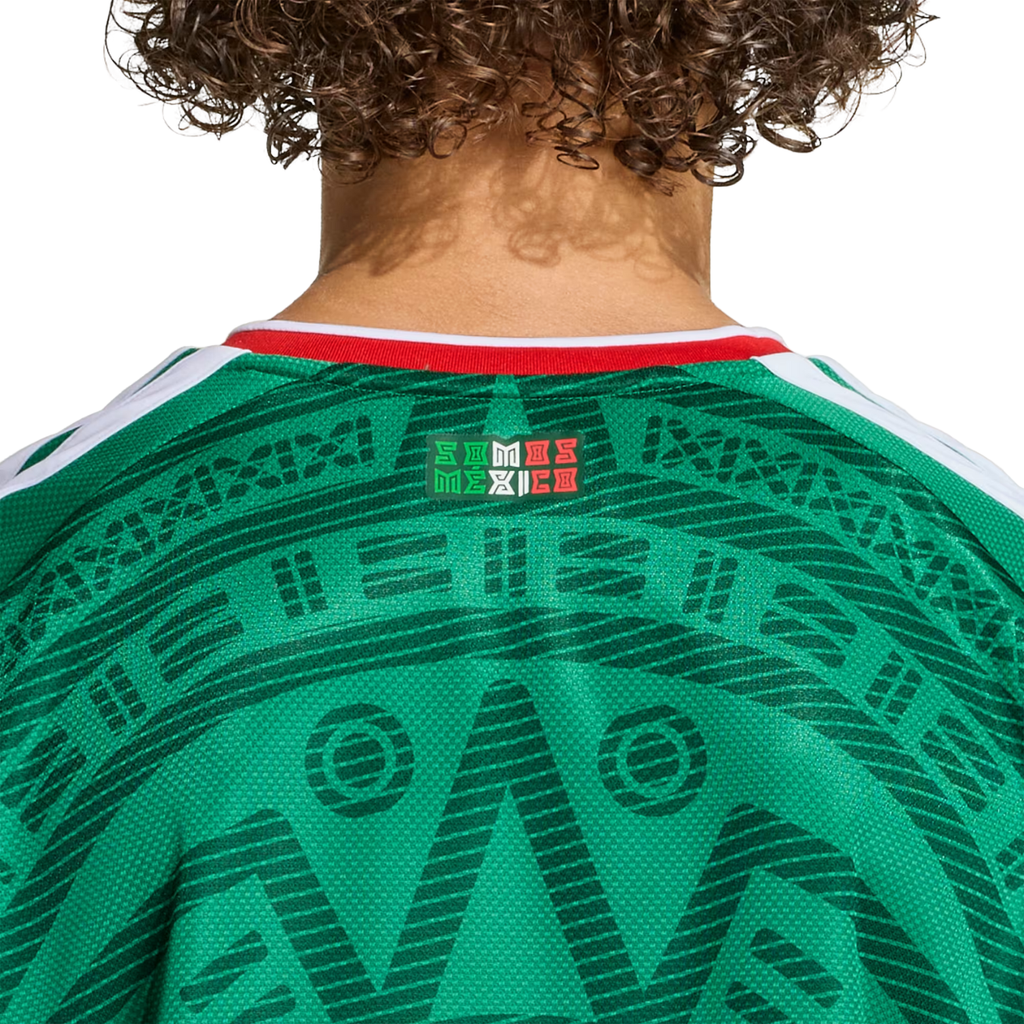 adidas Youth Mexico 2026 Home World Cup Jersey (Bold Green)