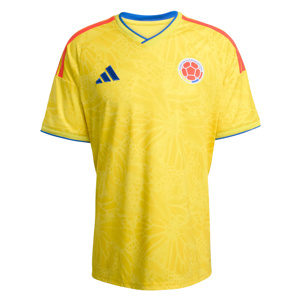 adidas Men's Montero Colombia 2026 Home Jersey (Impact Yellow)
