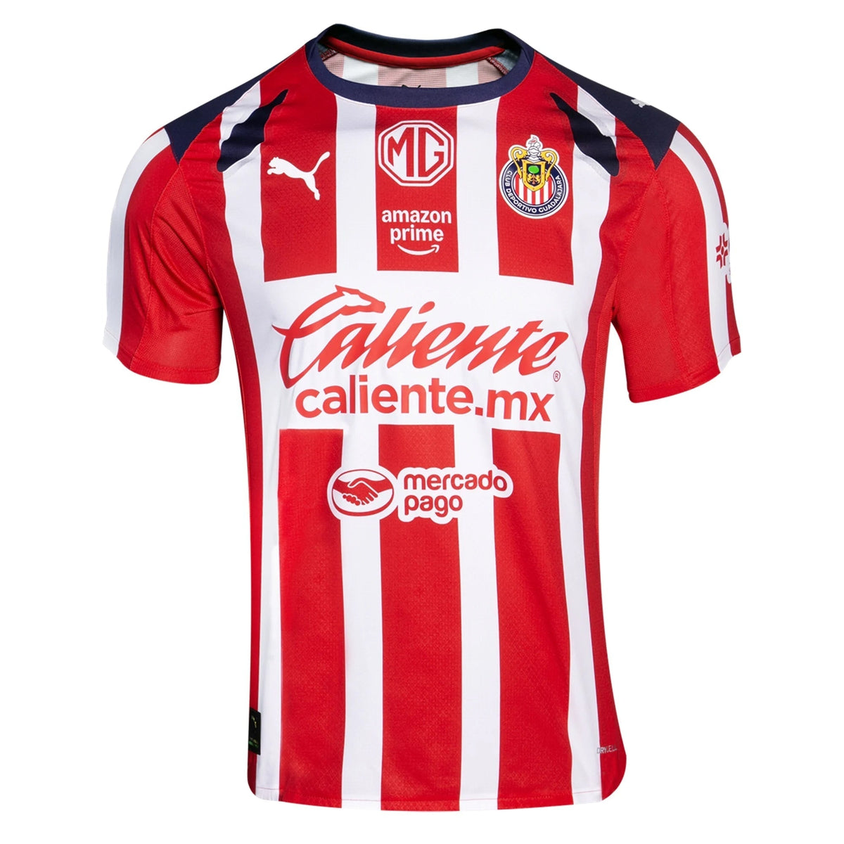 Puma Leonardo Sepulveda Men's Chivas De Guadalajara Home Jersey 25/26 (Puma Red/White)