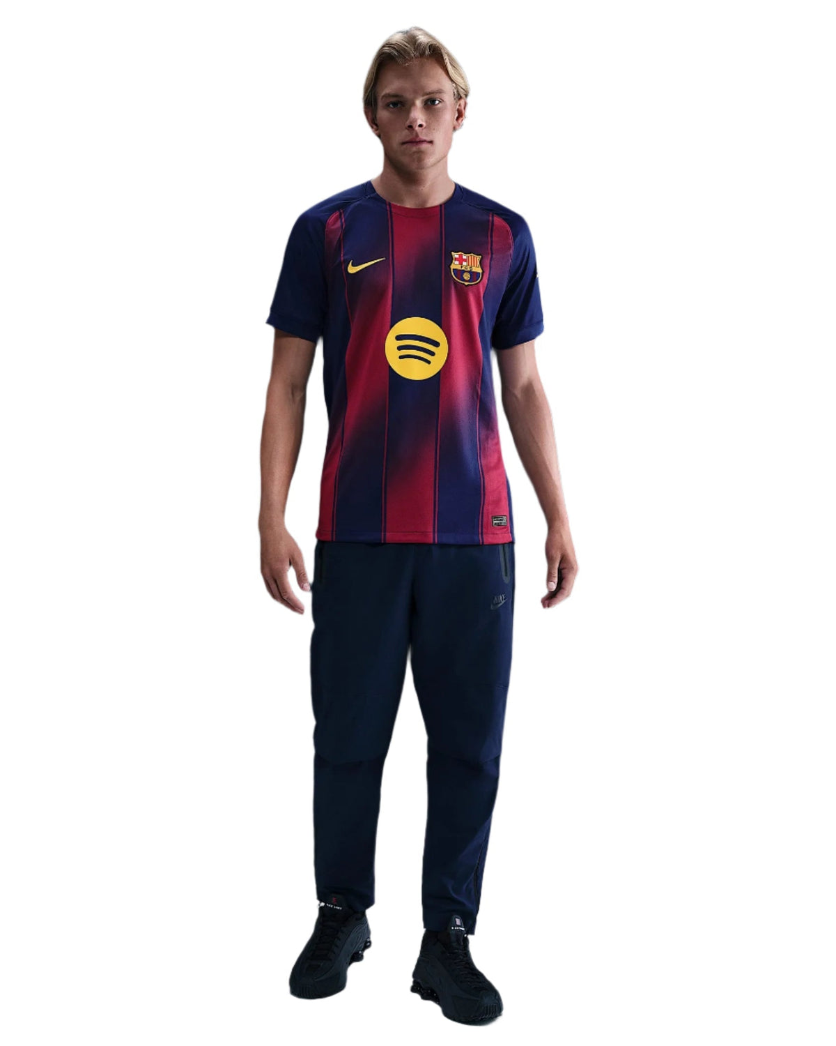 Nike M. Casado FC Barcelona Home Jersey 25/26 w/ Champions League Patches (Deep Royal Blue/Midwest Gold)