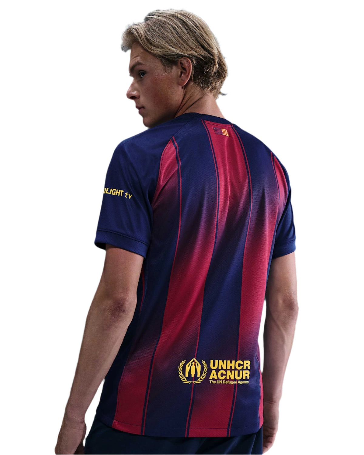 Nike M. Casado FC Barcelona Home Jersey 25/26 w/ Champions League Patches (Deep Royal Blue/Midwest Gold)