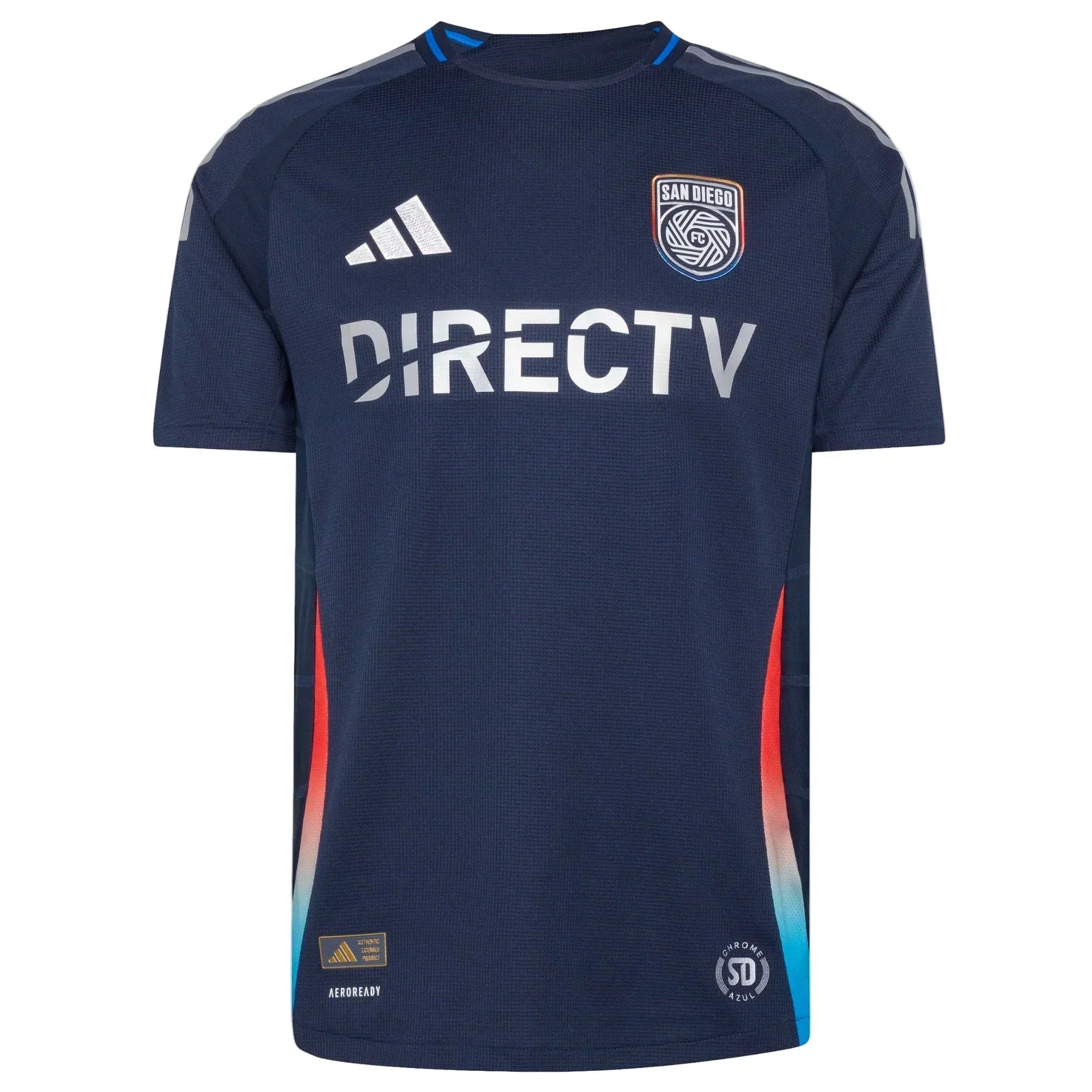 adidas Men's San Diego 25/26 Authentic Home Jersey (Navy/Multi)