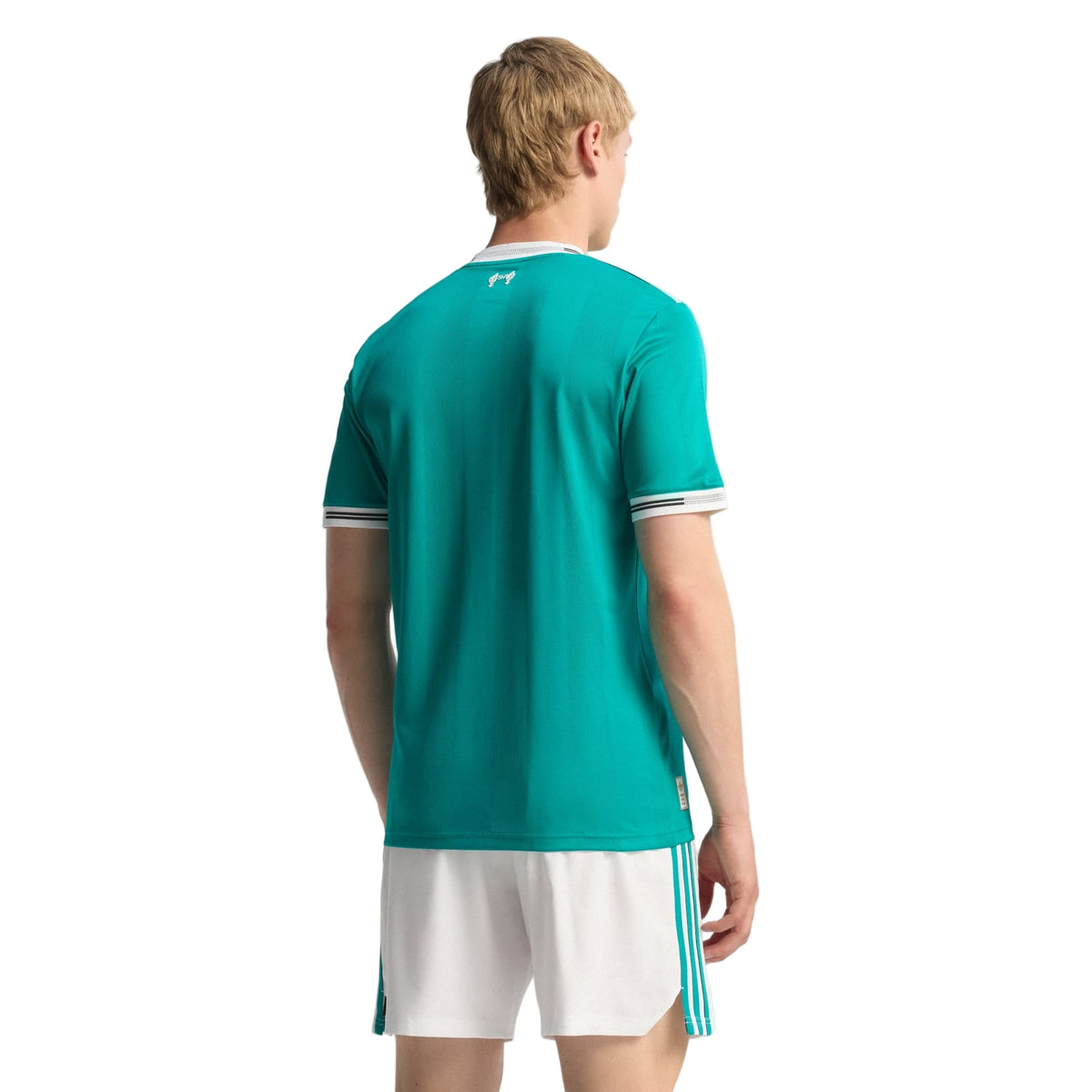 adidas Liverpool FC Authentic Dominik Szoboszlai Third Jersey w/ EPL + No Room For Racism Patches 25/26 (Sea Green)