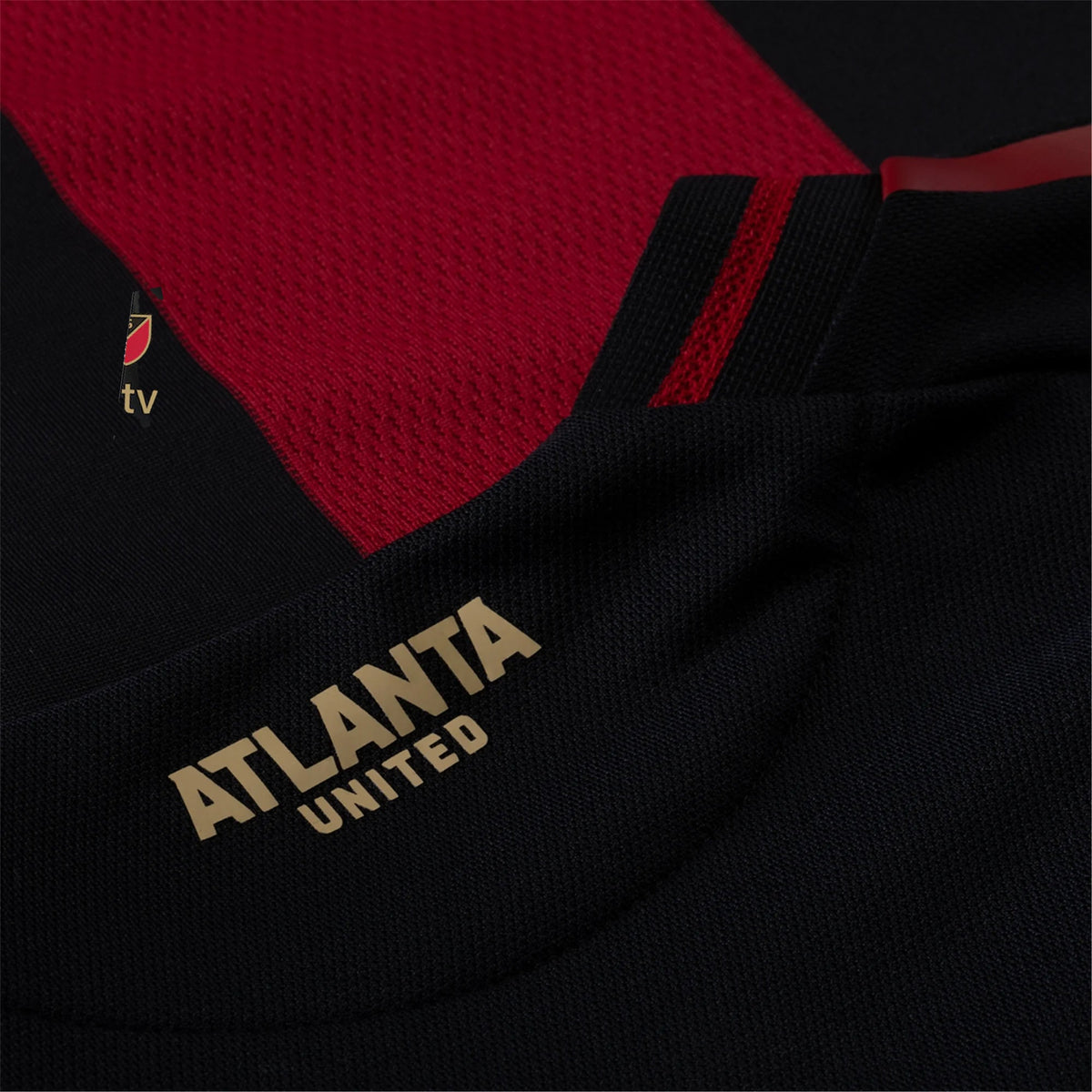 adidas Ajani "Jay" Fortune Atlanta United Authentic Home Jersey w/ MLS Patches 25/26 (Red/Black)