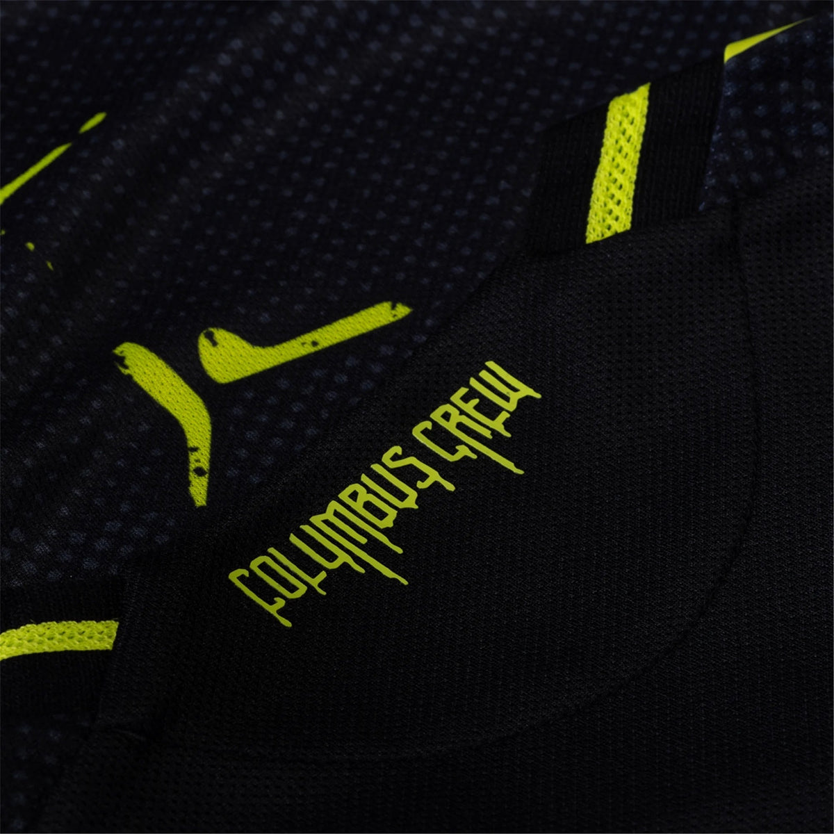 adidas Sean Zawadzki Columbus Crew Authentic Away Jersey w/ MLS Patches 25/26 (Black/Yellow)