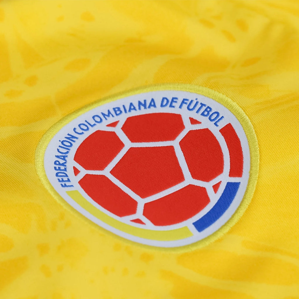 adidas Men's Quintero Colombia 2026 Home Jersey (Impact Yellow)