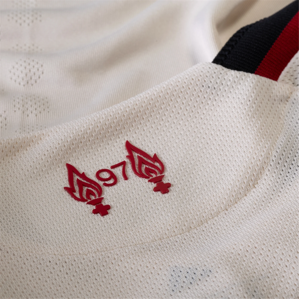 adidas Men's Liverpool Authentic Diogo Jota Away Jersey w/ Champions League Patches 25/26 (Wonder White)