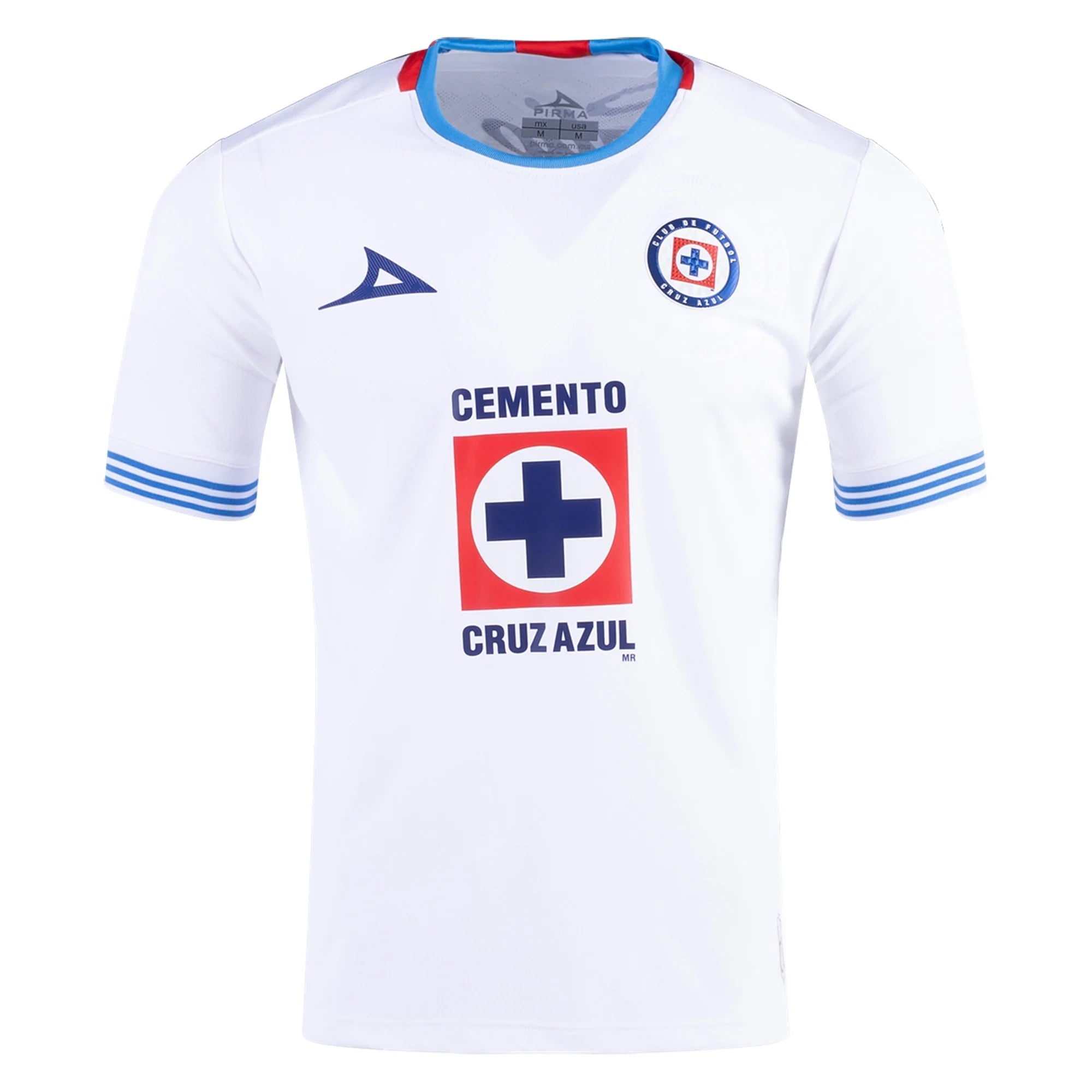 Pirma Ignacio Rivero Cruz Azul Away Jersey 24/25 (White/Blue)