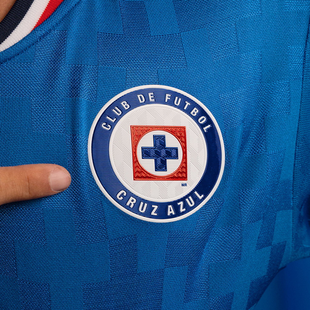 Pirma Men's Omar Campos Cruz Azul Home Jersey 25/26 (Blue)