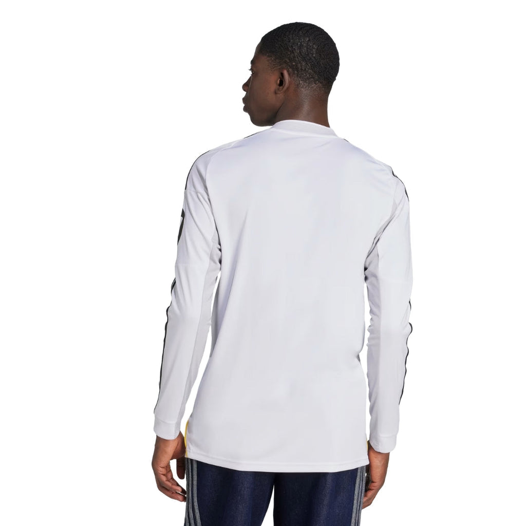 adidas Real Madrid D. Ceballos Long Sleeve Home Jersey w/ Intercontinental + Champions League Patches 25/26 (White)