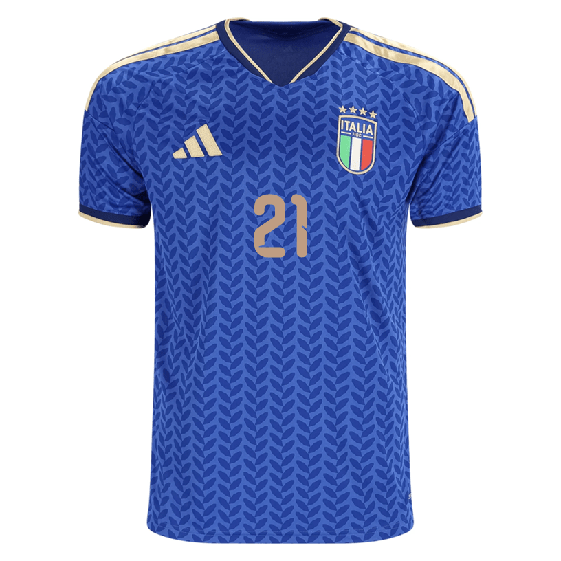 adidas Men's Bastoni Italy Home Stadium Jersey 2026 (Bold Blue)
