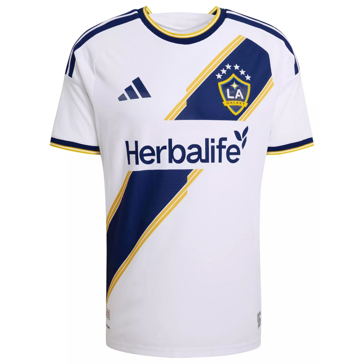 adidas Men's Ramirez LA Galaxy Authentic Match Home Jersey 26/27 (White)