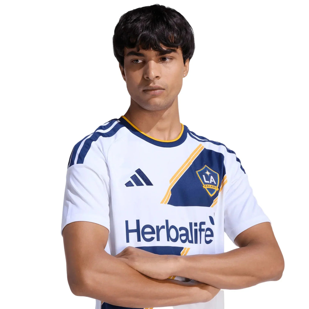 adidas Men's Marcinkowski LA Galaxy Home Stadium Jersey 26/27 (White)