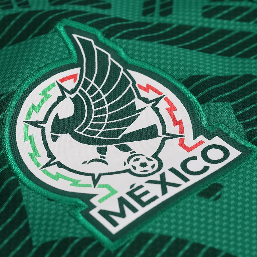 adidas Men's L. Chavez Mexico Home 2026 World Cup Jersey (Bold Green)