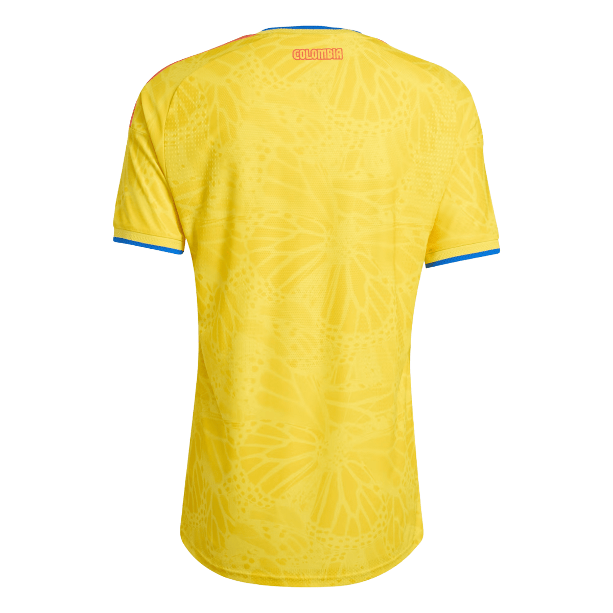 adidas Men's Asprilla Colombia 2026 Authentic Home Jersey (Impact Yellow)