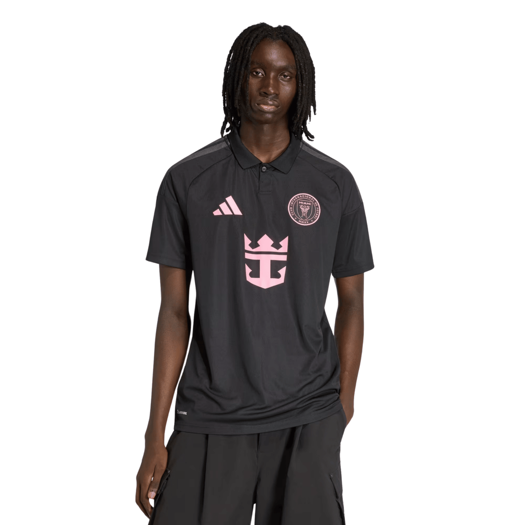 adidas Men's Segovia Inter Miami CF 26/27 Away Jersey (Black/Pink)