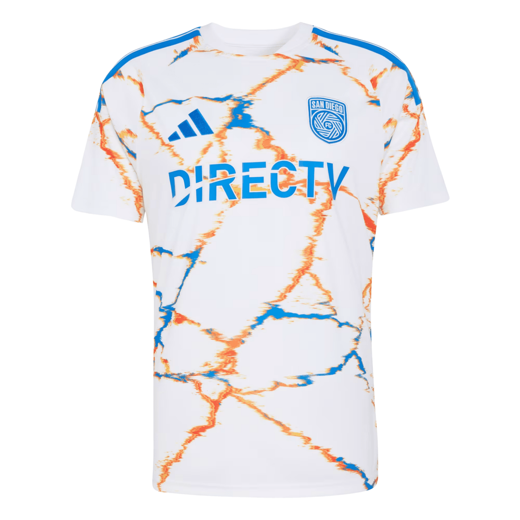 adidas Men's Eisner San Diego FC 26/27 Away Stadium Jersey (White)
