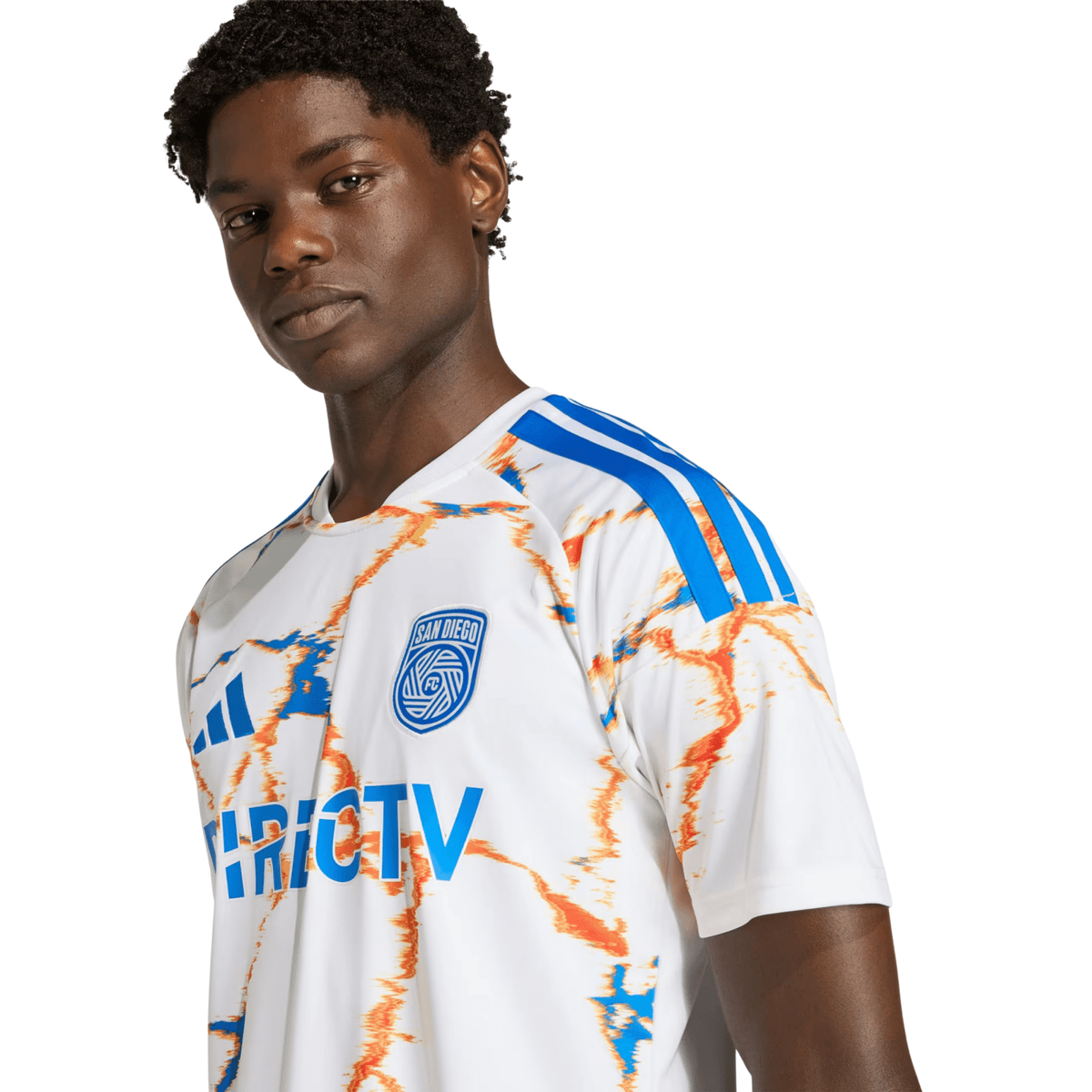 adidas Men's Tverskov San Diego FC 26/27 Away Stadium Jersey (White)