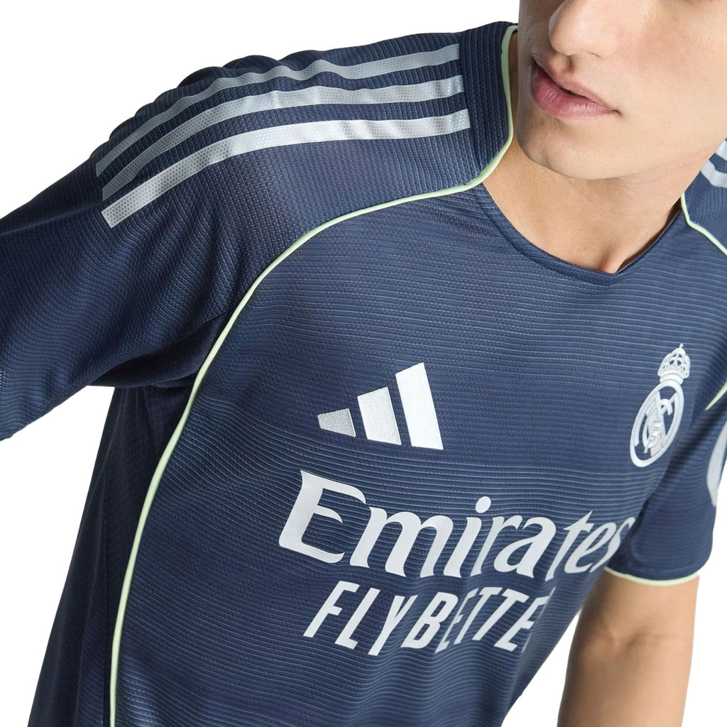 adidas Fran García Real Madrid Authentic Away Jersey 25/26 w/ Champions League Patches (Legend Ink)