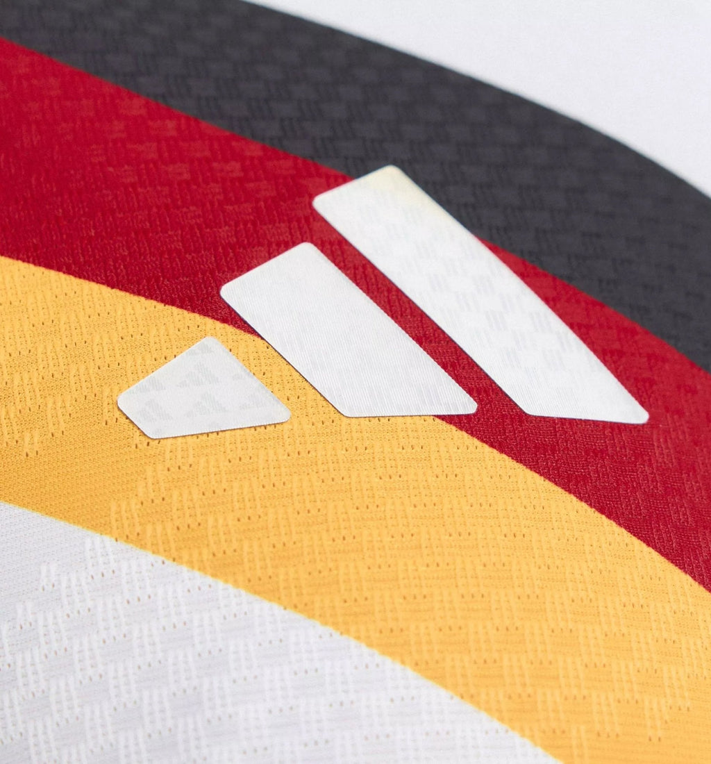 adidas Men's Pavlovic Germany Authentic Home World Cup Jersey 2026 (White/Black)