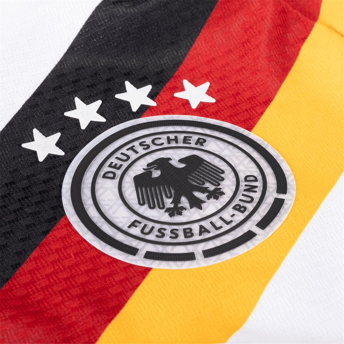adidas Men's Pavlovic Germany Authentic Home World Cup Jersey 2026 (White/Black)