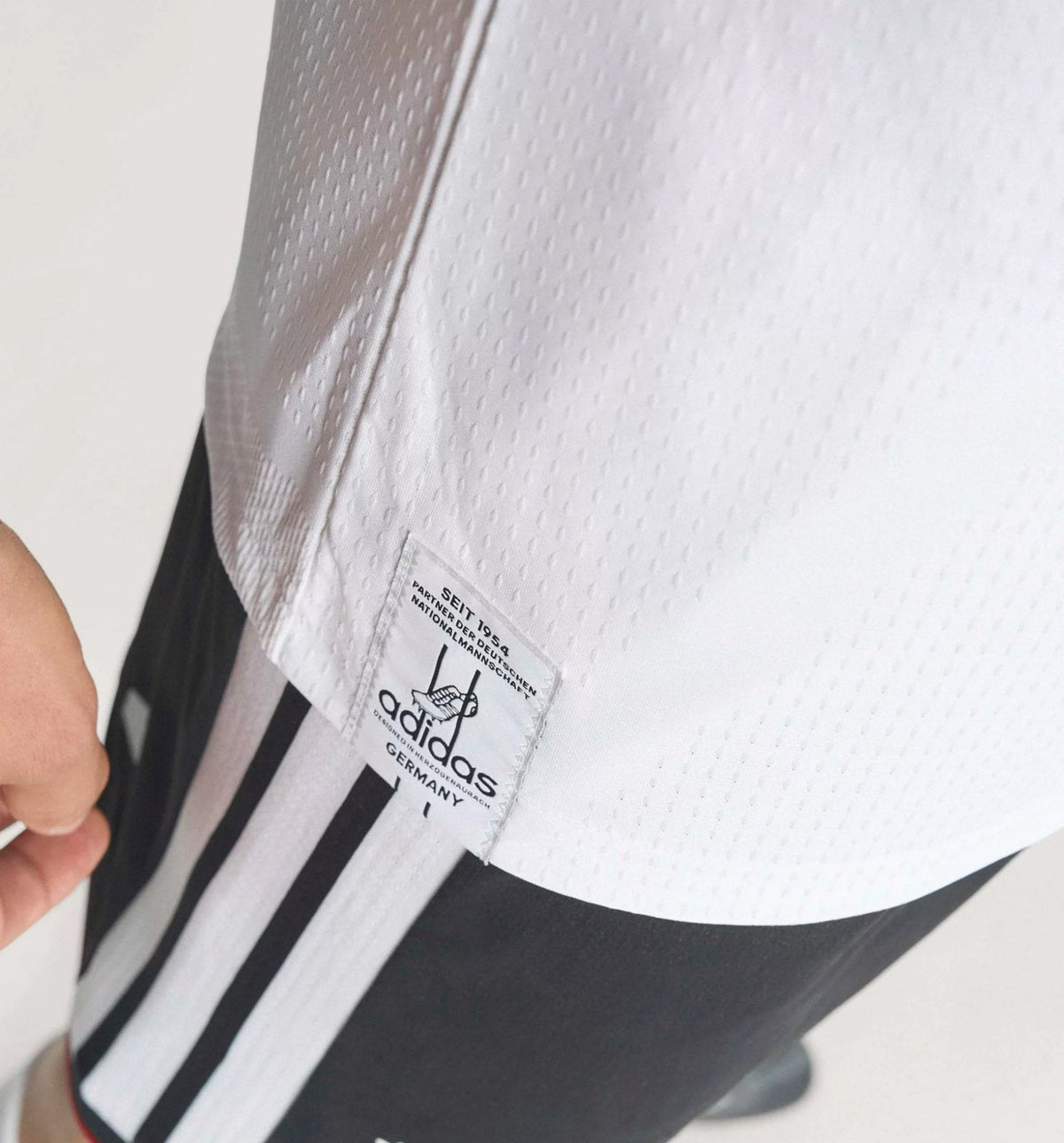 adidas Men's Havertz Germany Authentic Home World Cup Jersey 2026 (White/Black)