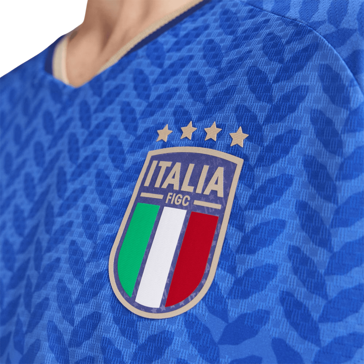adidas Men's Calafiori Italy 2026 Authentic Home Jersey (Bold Blue)