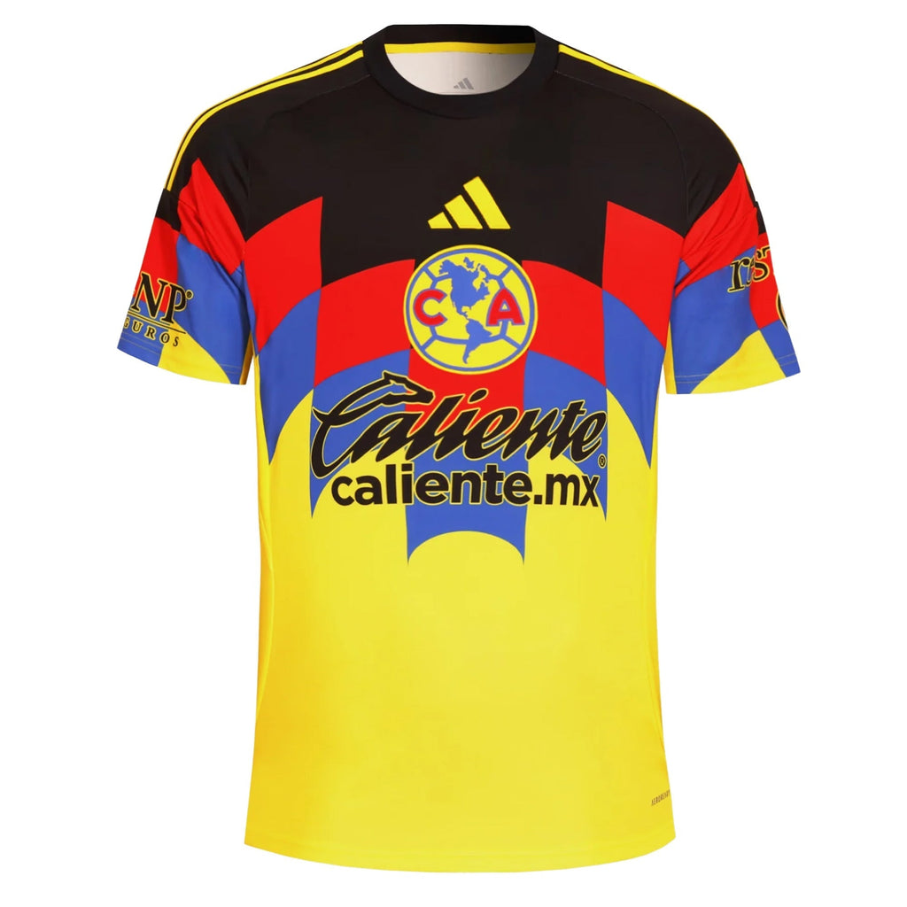 adidas Men's Henry Club America Home Jersey 25/26 (Yellow)