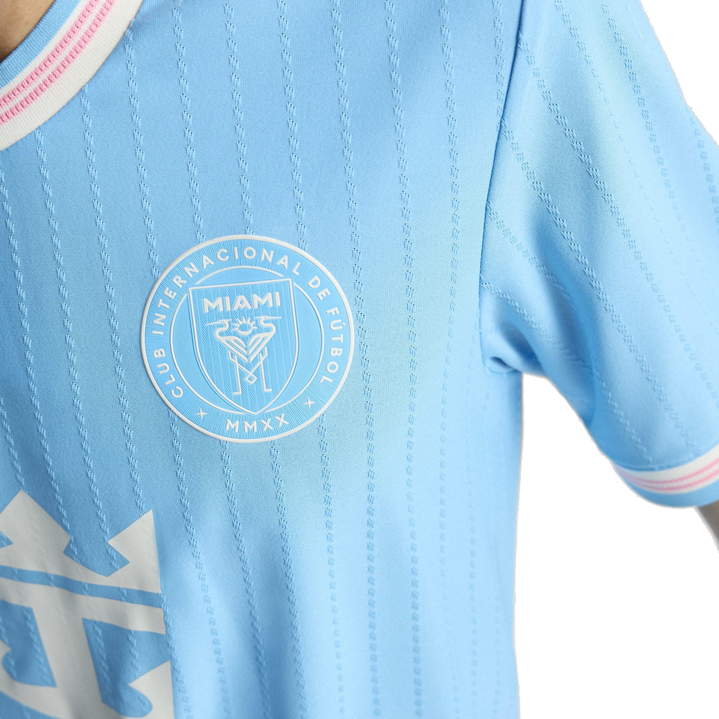 adidas Callender Inter Miami Authentic Third Jersey 25/26 (Blue/Pink)