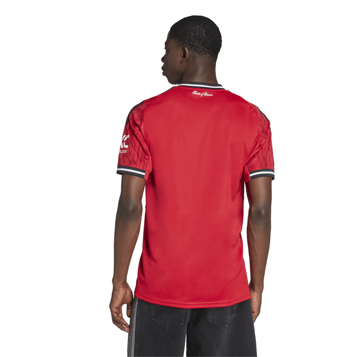 adidas Mason Mount Men's Manchester United Home Jersey 25/26 w/ EPL + NRFR Patches (Red)
