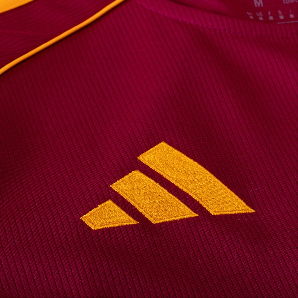 adidas Men's Roma Home Jersey w/ Serie A Patch 25/26 (Burgundy)