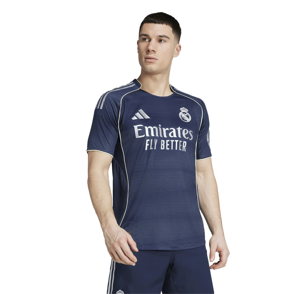 adidas Fran García Real Madrid Authentic Away Jersey 25/26 w/ Champions League Patches (Legend Ink)