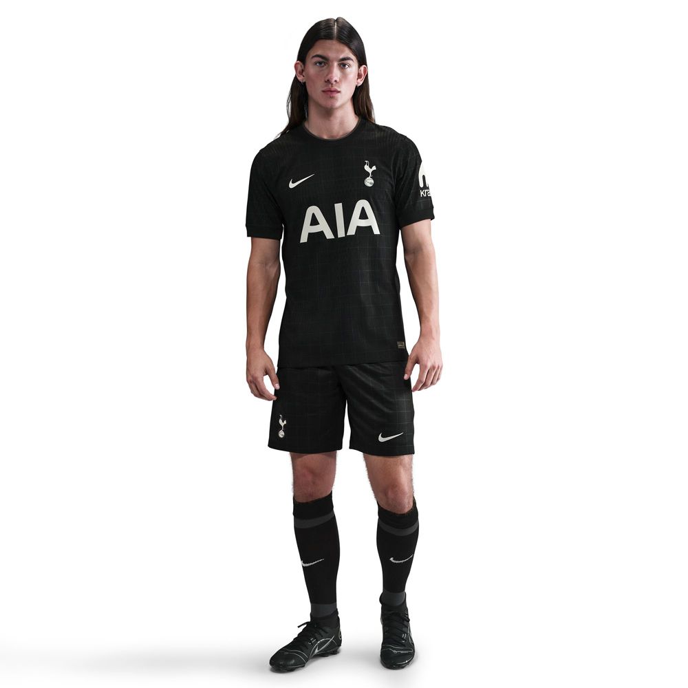 Nike Spence Tottenham Hotspur Authentic Away Jersey 25/26 w/ EPL Patch (Black/Iron)