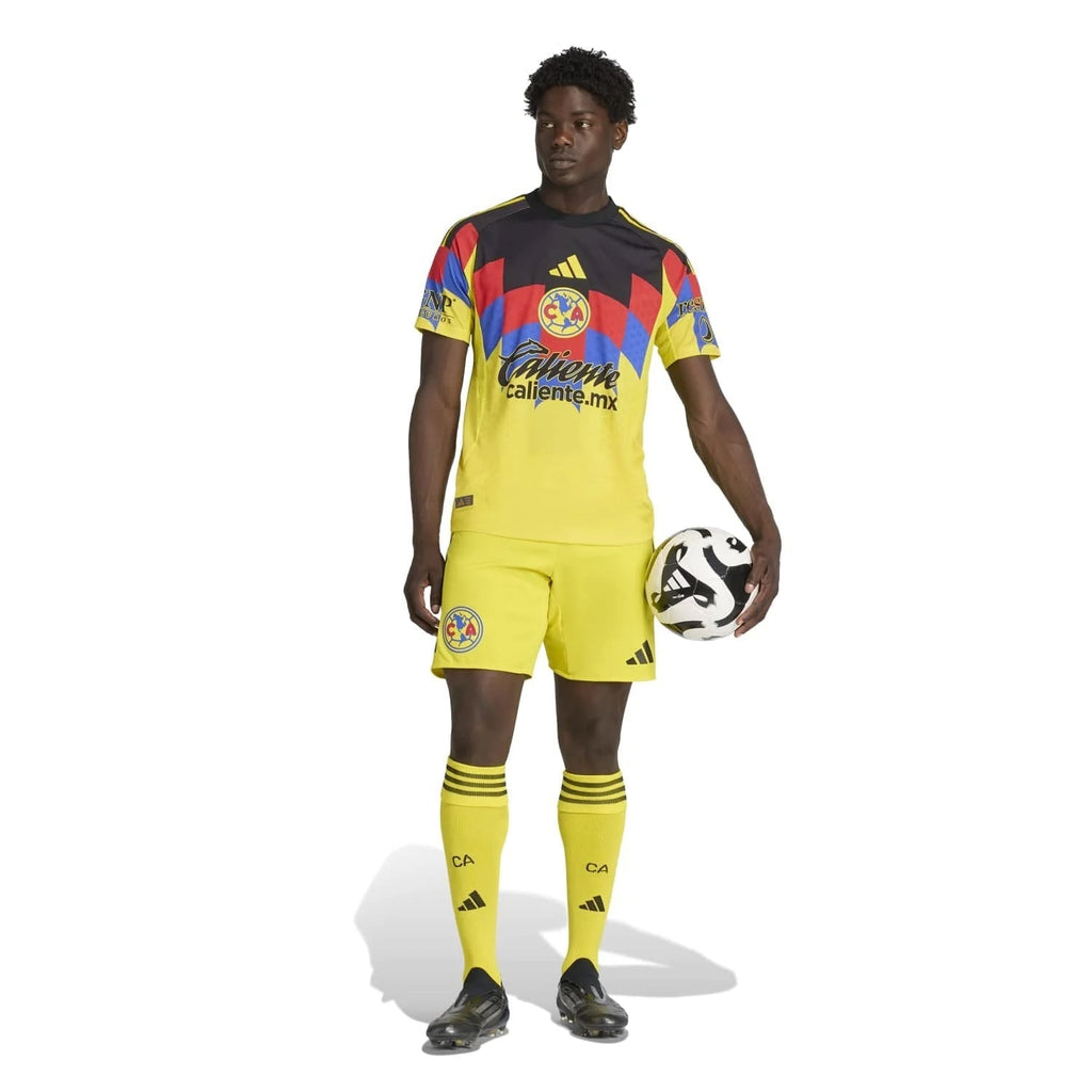 adidas Henry Men's Club America 25/26 Authentic Home Jersey (Yellow)