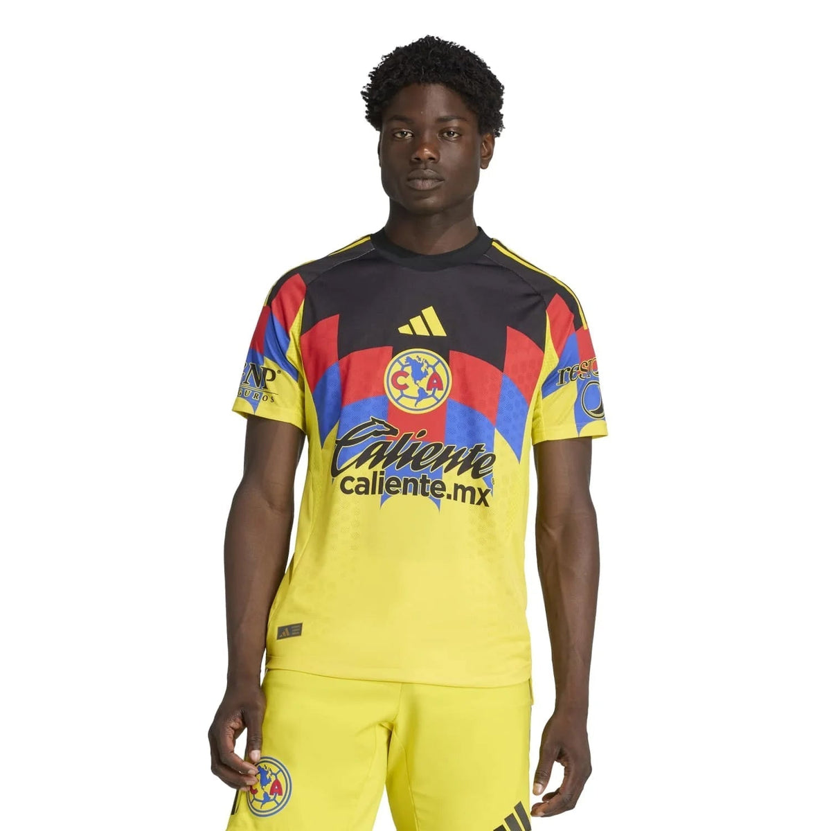 adidas E. Sanchez Men's Club America 25/26 Authentic Home Jersey (Yellow)