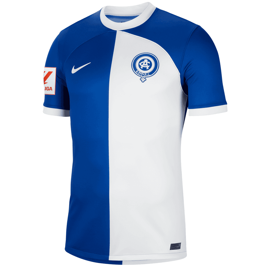Nike Atletico Madrid Alvaro Morata Away Jersey w/ La Liga Patch 23/24 (Old Royal/White)