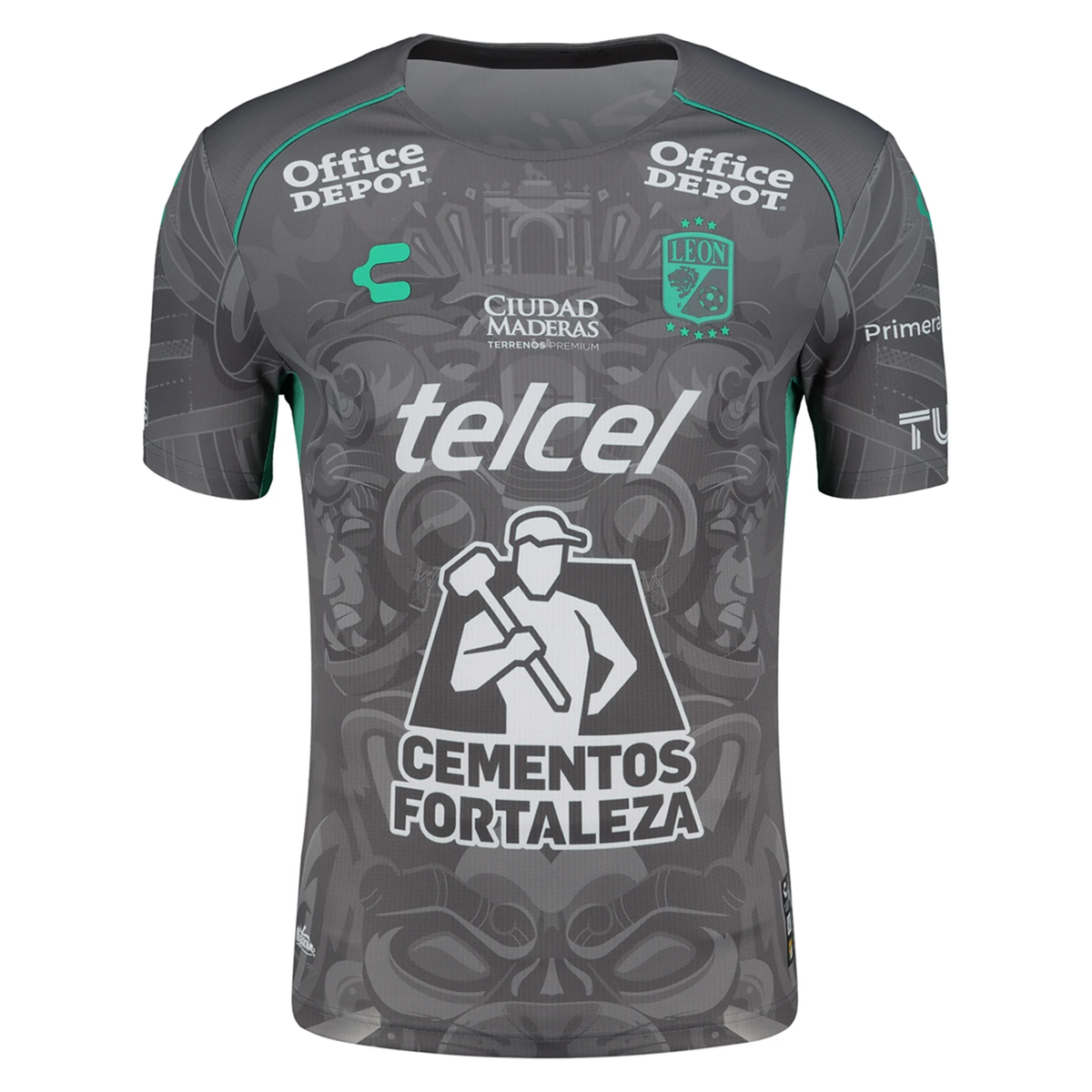 Charly Nicolas Fonseca Leon Third Jersey 24/25 (Grey/Green)
