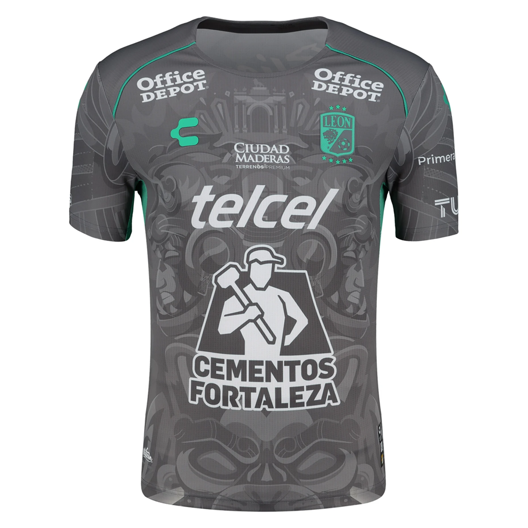 Charly Jhonder Cadiz Leon Third Jersey 24/25 (Grey/Green)