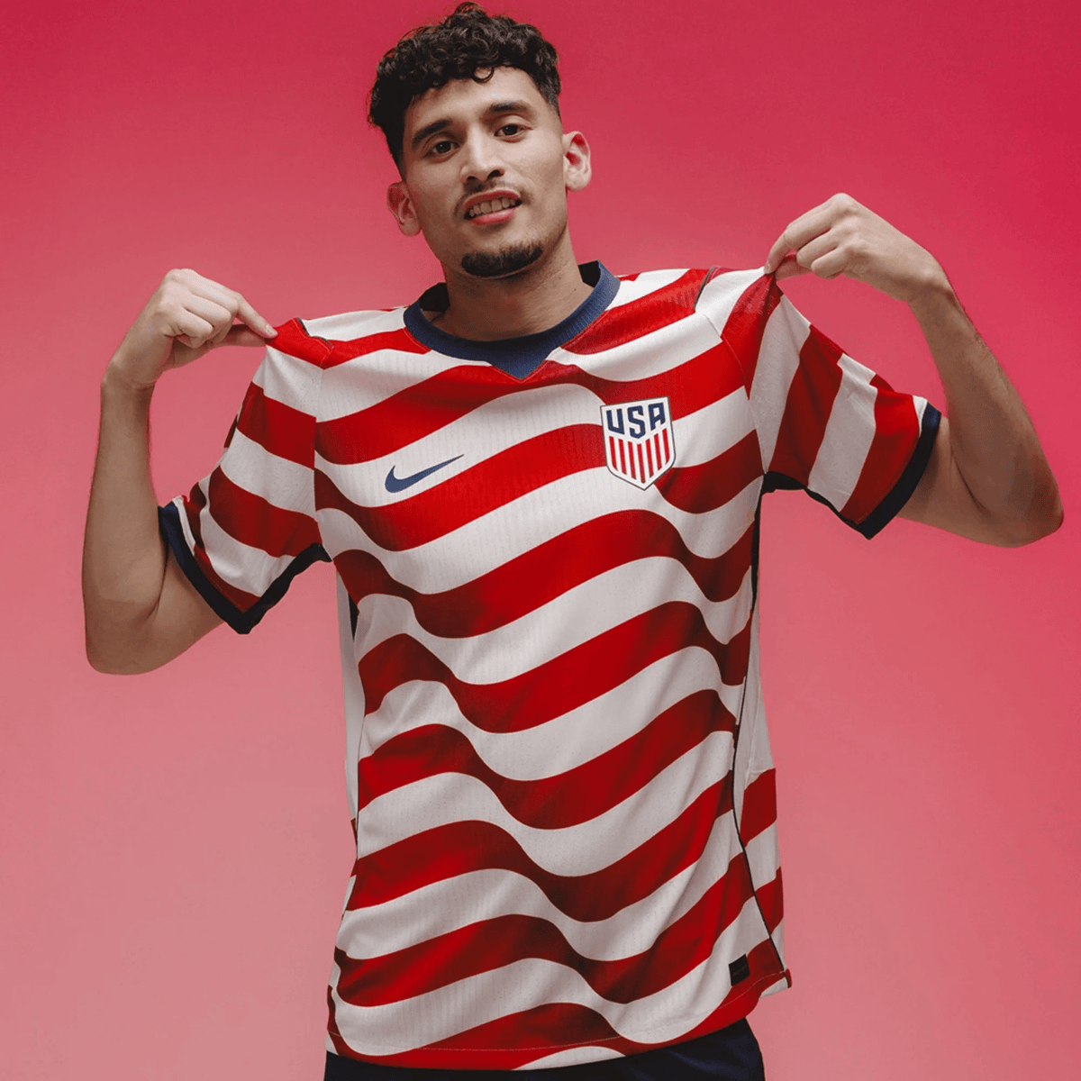 Nike Mens Cardoso United States Match Authentic Home Jersey 2026 (Sail/Midnight Navy)