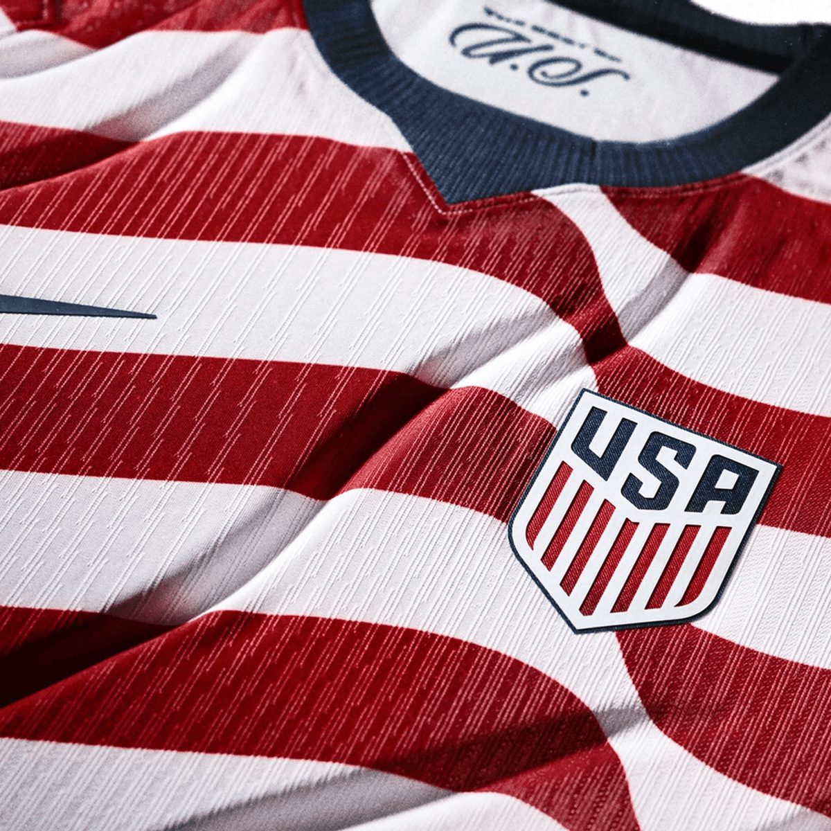 Nike Mens Aaronson United States Match Authentic Home Jersey 2026 (Sail/Midnight Navy)