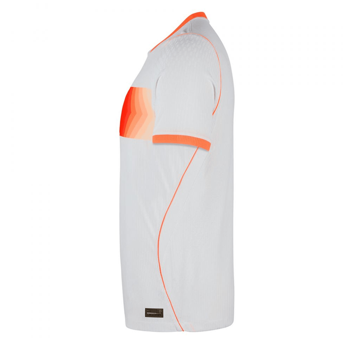 Nike Mens Netherlands Virgil Van Dijk Match Authentic Away Jersey 2026 (White/Hyper Crimson)