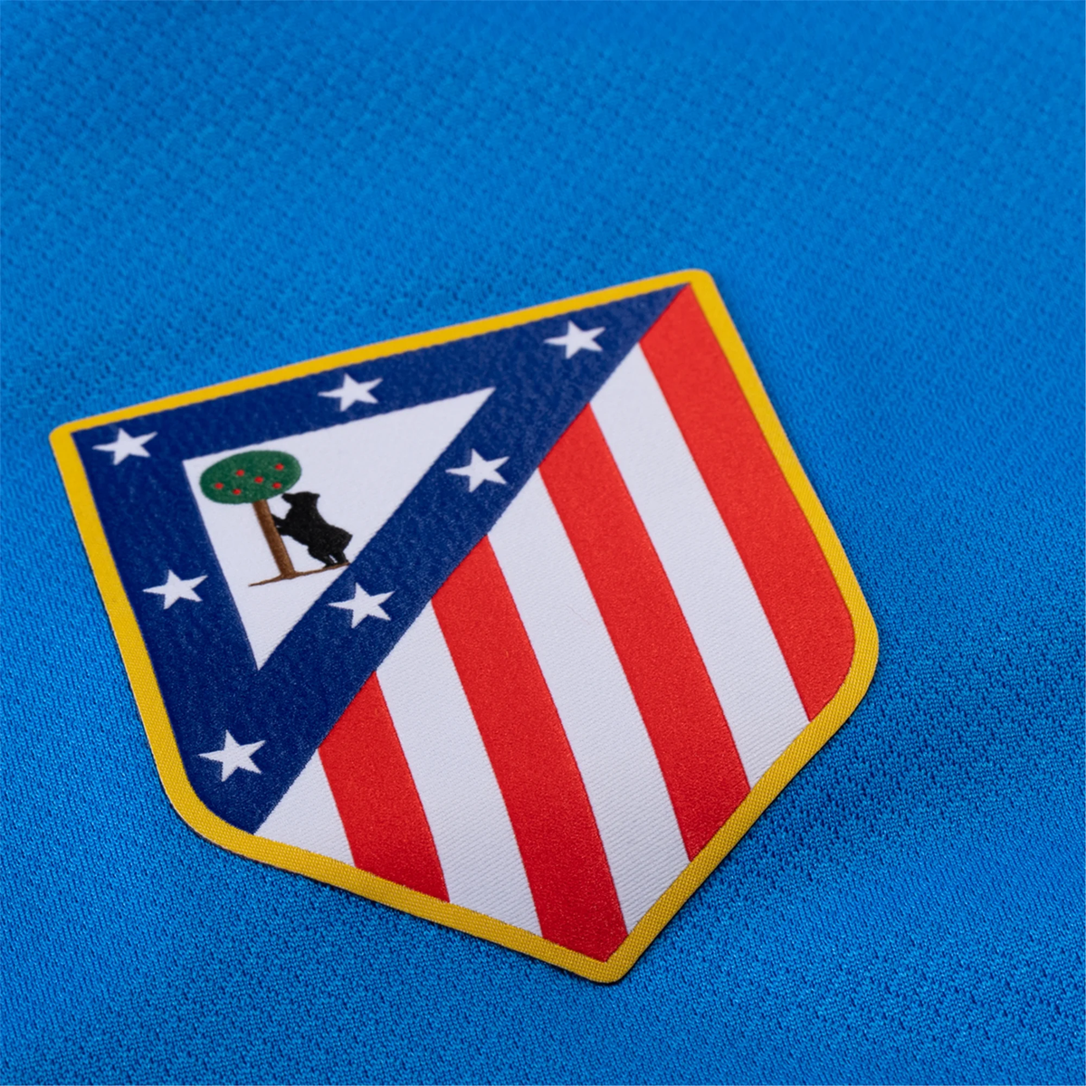 Nike Men's Atletico Madrid Antoinne Griezmann T90 Third Jersey La Liga Patch 25/26 (Photo Blue/Sport Red)