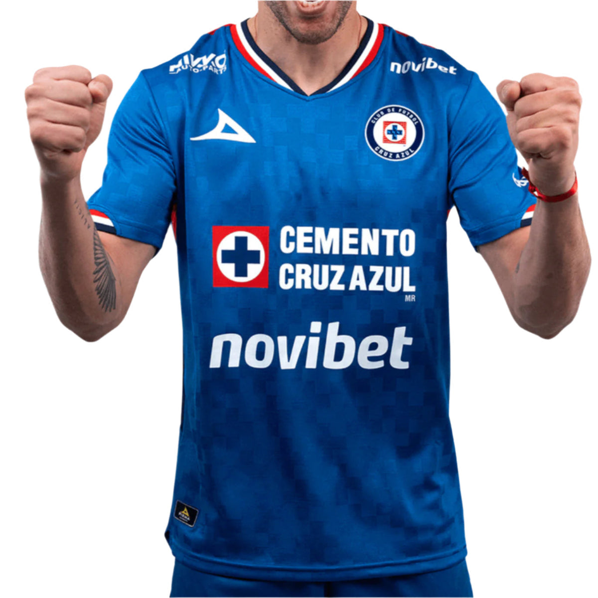 Pirma Men's Luka Romero Cruz Azul Home Jersey 25/26 (Blue)